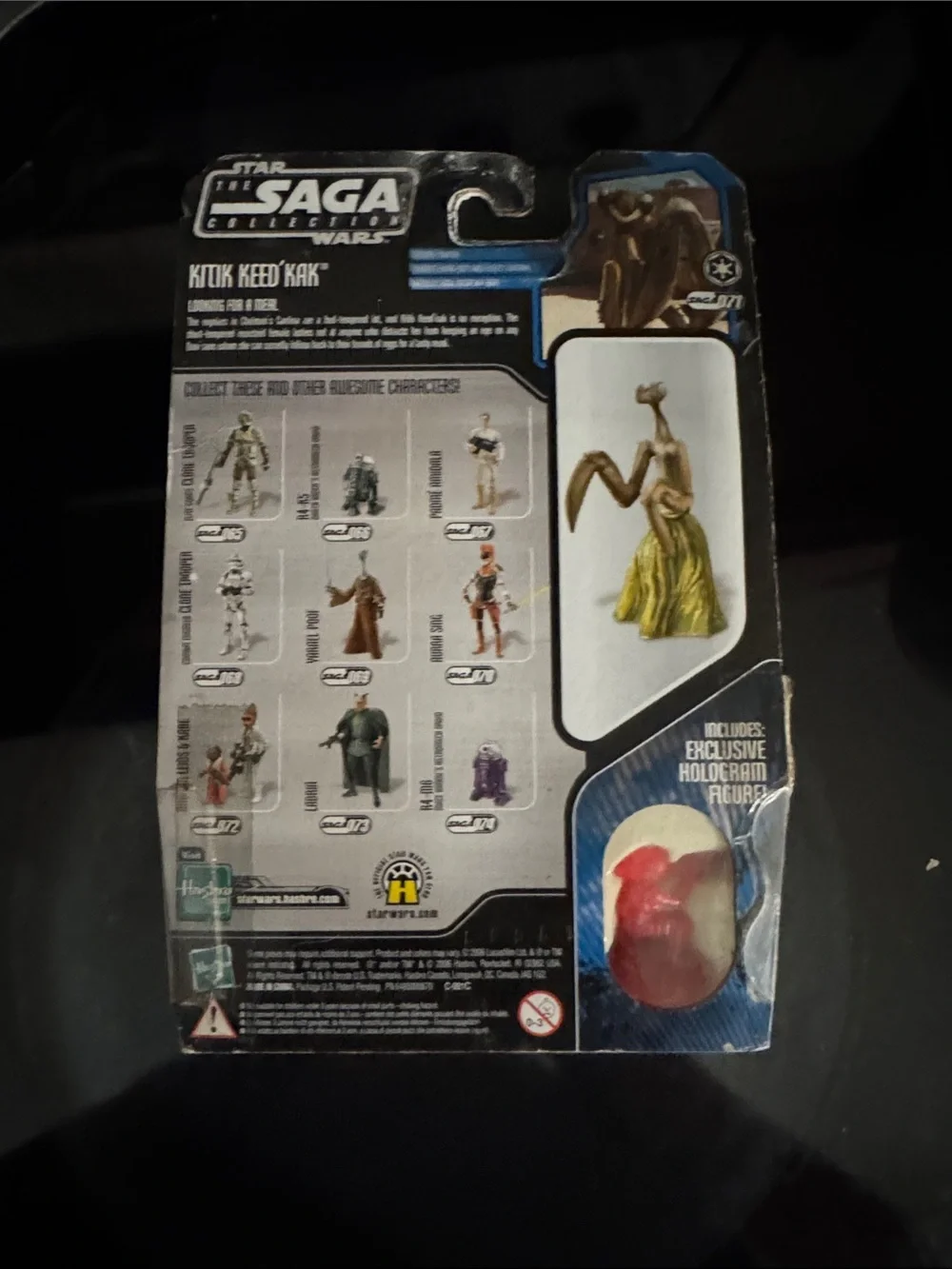 Star Wars Kitik Keed'kak Action Figure Duo - Brown, Black Lot of 2 DC2